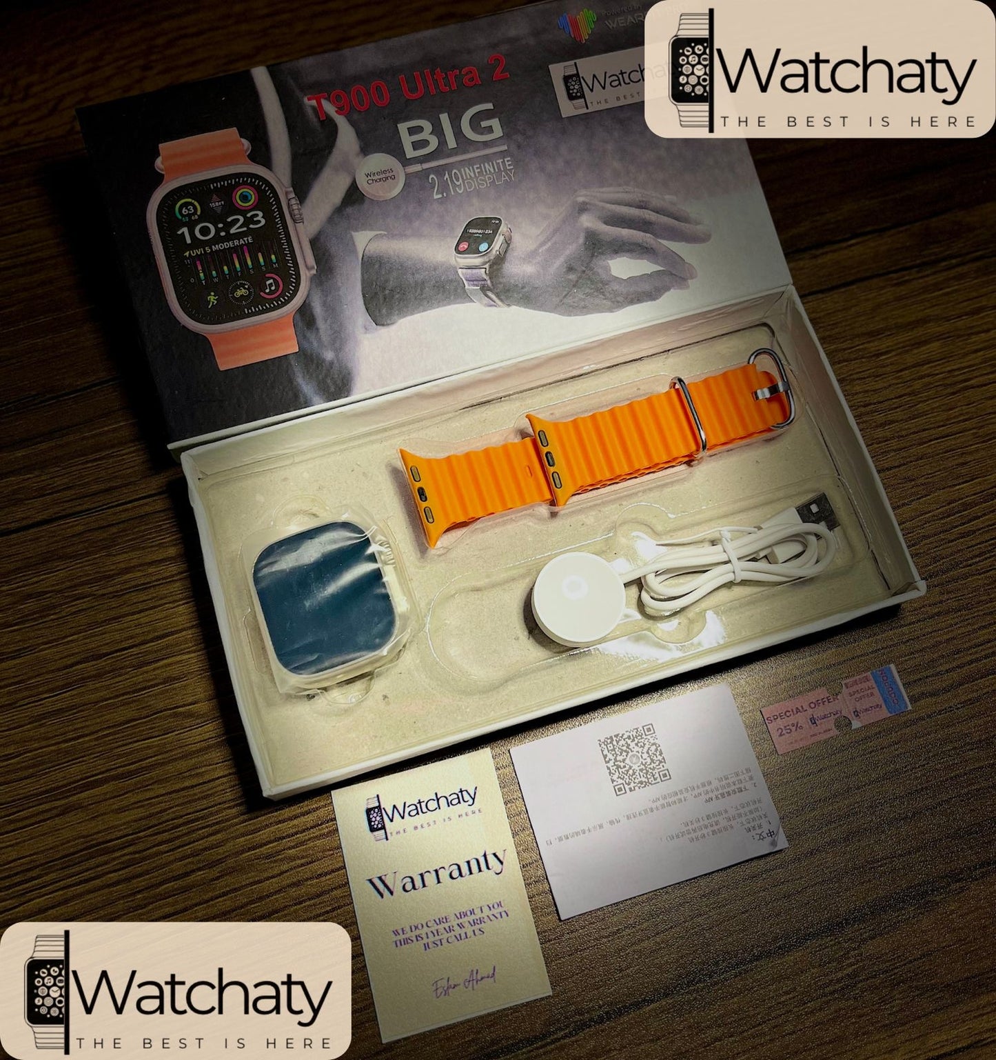 ساعة T900 ultra 2 الذكية