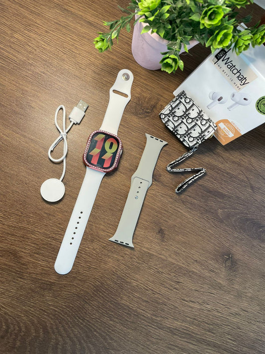 عرض باريس - ساعه ابل الترا ٢ (كلون) وايربود وكافر شانيل او ديور