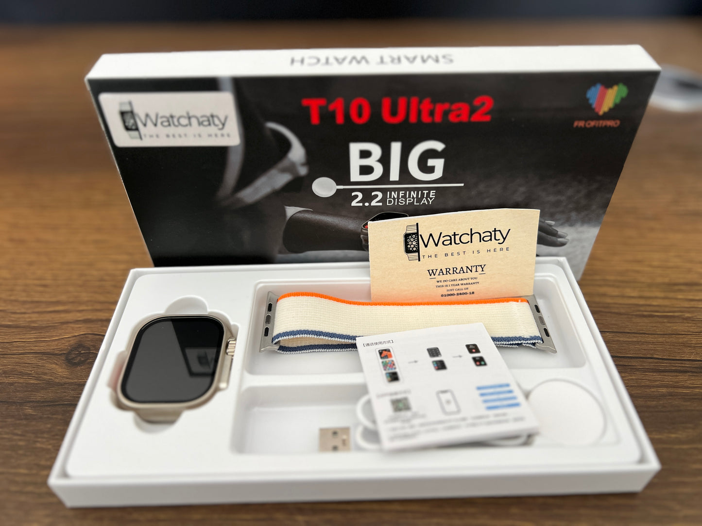 ساعة T10 Ultra 2