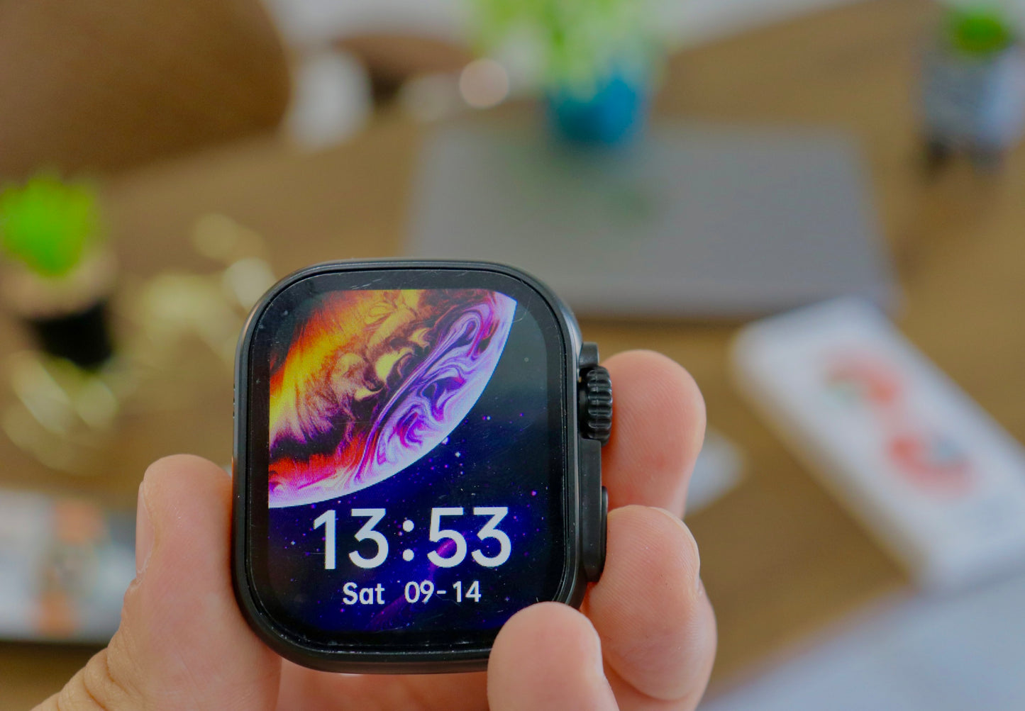 ساعة T900 Ultra الذكية